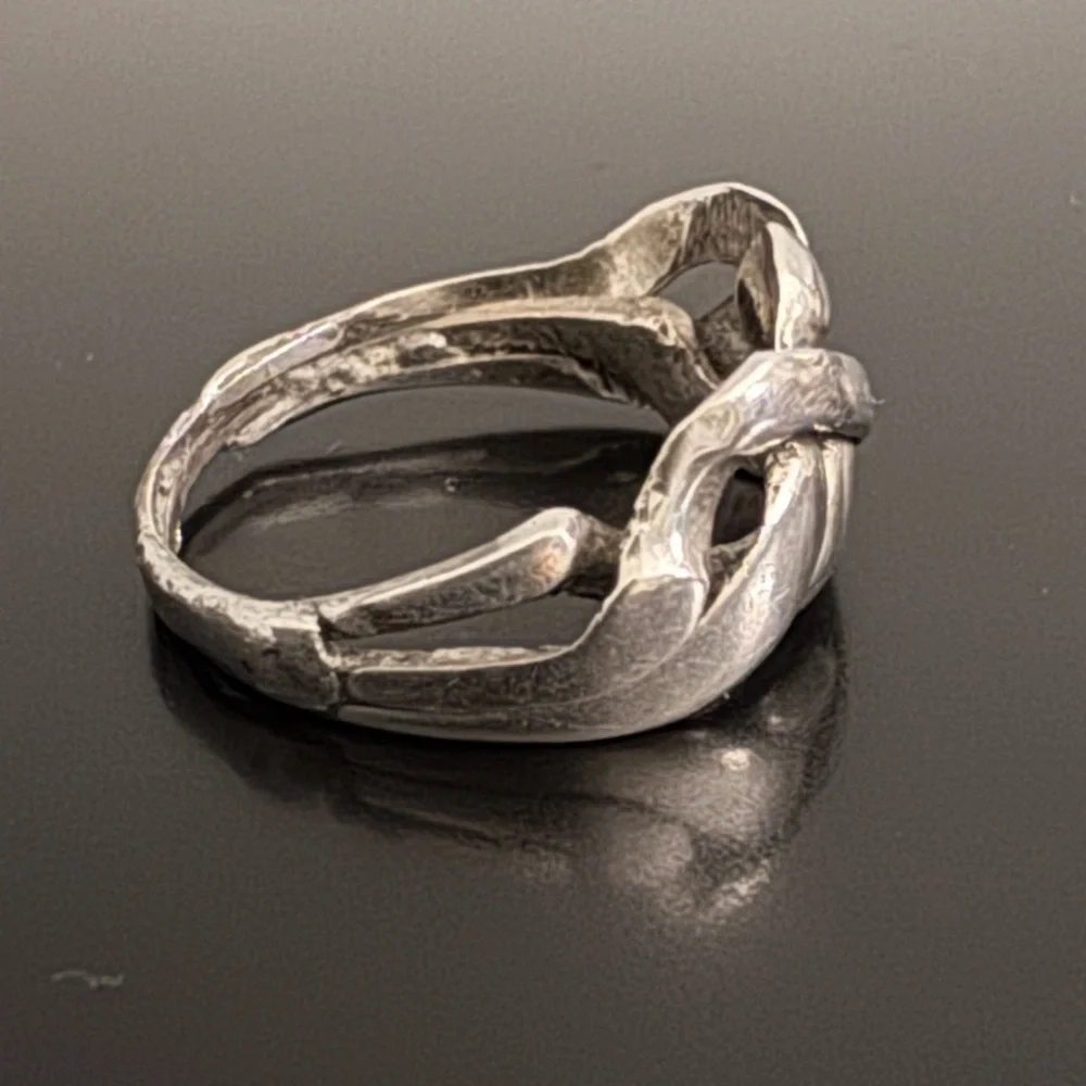925 Silver Braided Celtic Knot Band